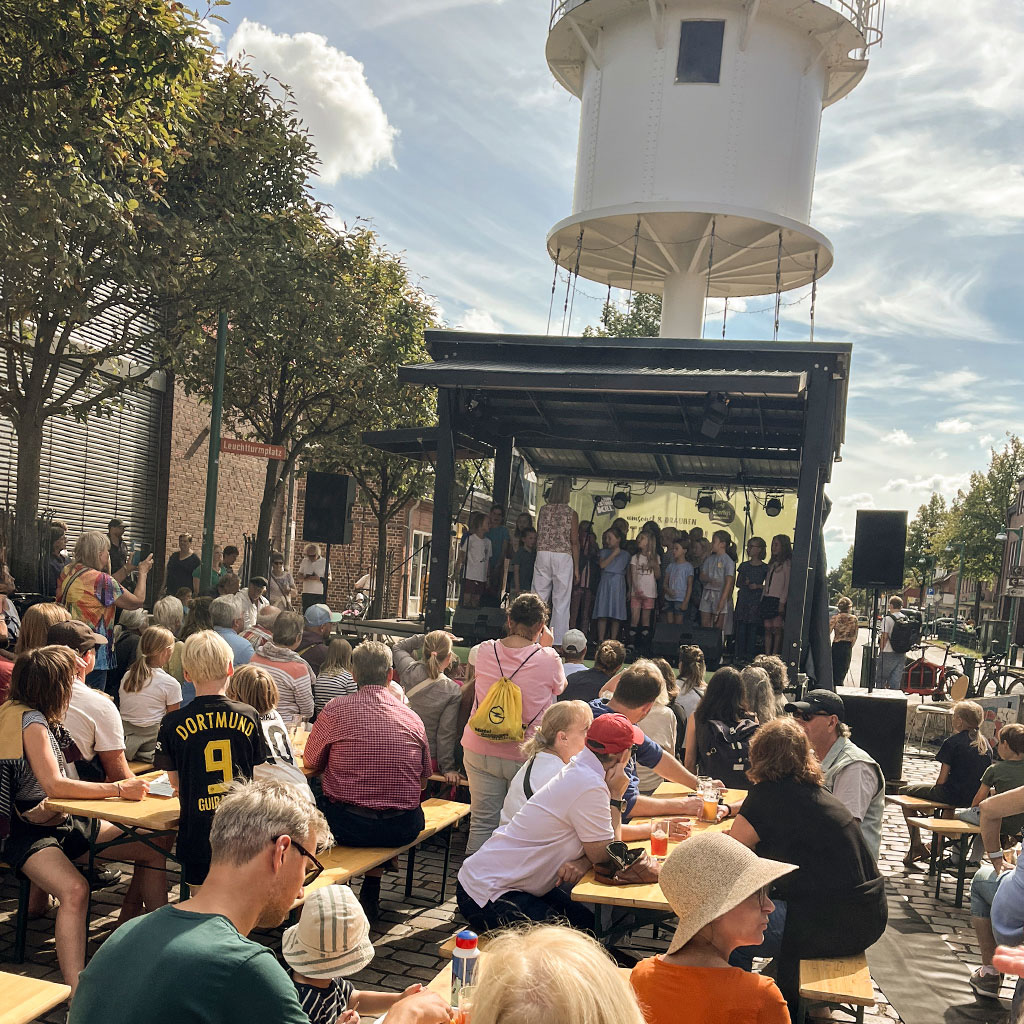 Kulturfestung Kiel auf dem Leuchtturmfest in Freidrichsort